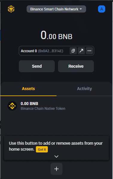 راه اندازی کیف پول Binance انجام شد