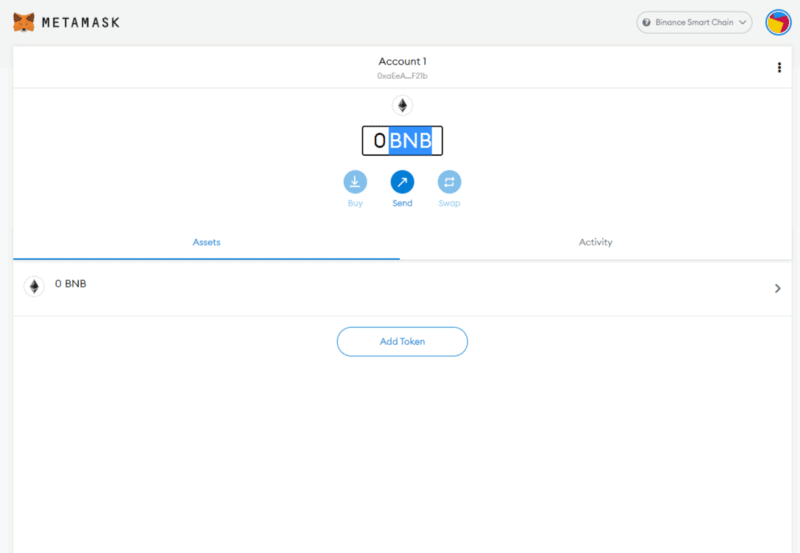 اتصال کیف پول متامسک (MetaMask) به بایننس اسمارت چین ( Binance Smart Chain)- برای BSC Mainnet