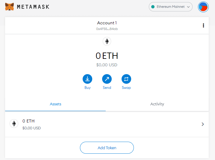 صفحه اصلی متاماسک -اتصال کیف پول متامسک (MetaMask) به بایننس اسمارت چین ( Binance Smart Chain)