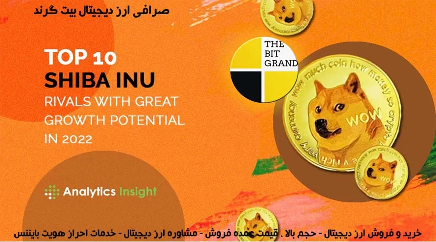 بهترین رقبای شیبا اینو shiba inu با پتانسیل رشد عالی در سال 2022 برای سرمایه گذاری ارز دیجیتال 